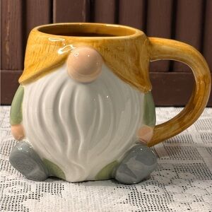 Gnome Shaped Ceramic Mug